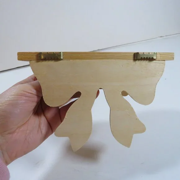 Solid Wood Bow Shelf ONE ITEM - Picture 5 of 7